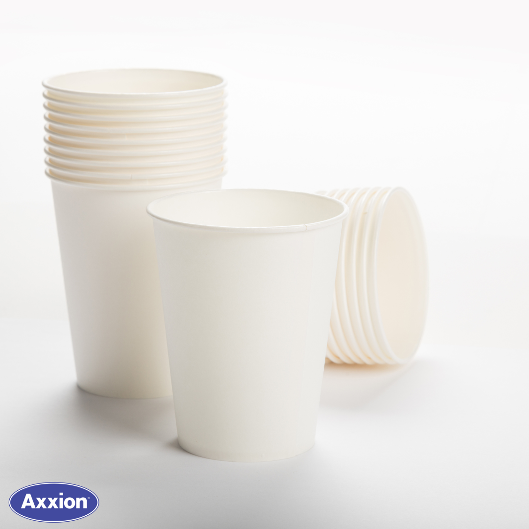 12 oz White Paper Cups