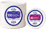 Uncoated Premium Paper Plates