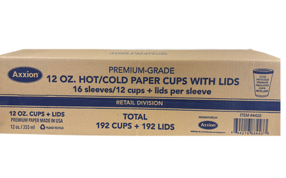 All Purpose Insulated Paper Cup Sets - Bamboo Style Wholesale
