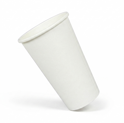 16oz All Purpose Insulated Paper Cup - White Wholesale