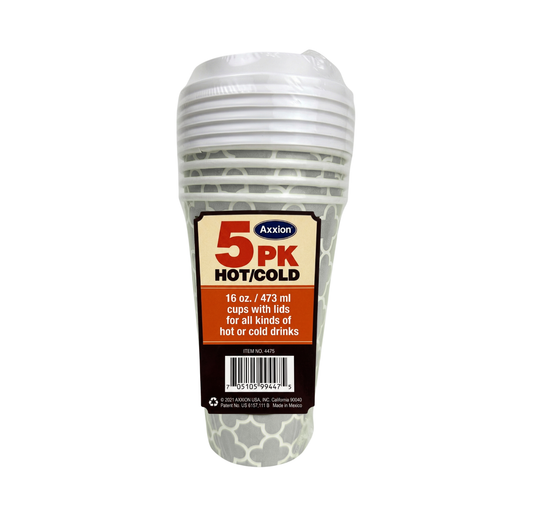 All Purpose Insulated Paper Cup Sets - Grey Wholesale